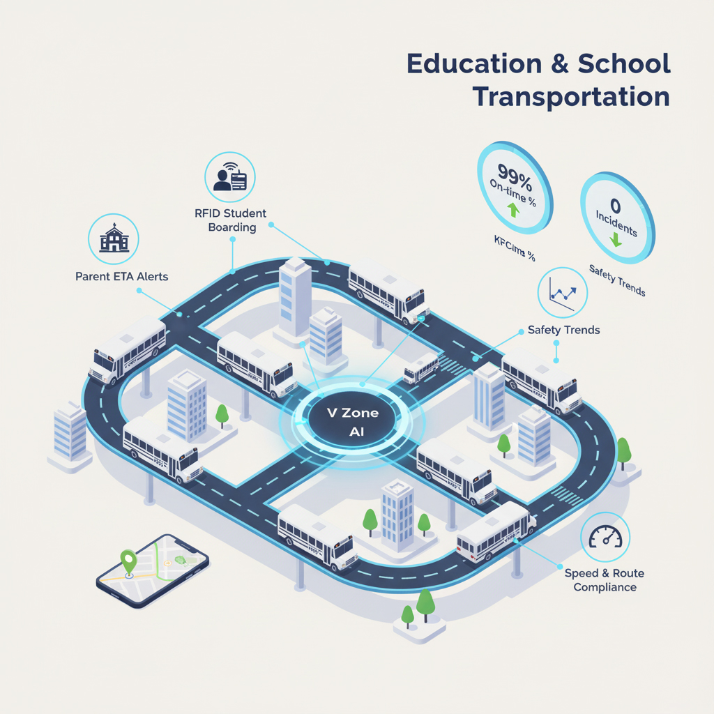 Education and School Transportation Fleet Management Solution UAE