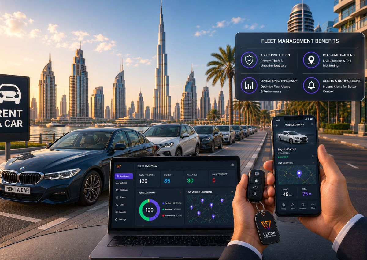 Car Rental Fleet Management in UAE How GPS Tracking Protects Your Assets