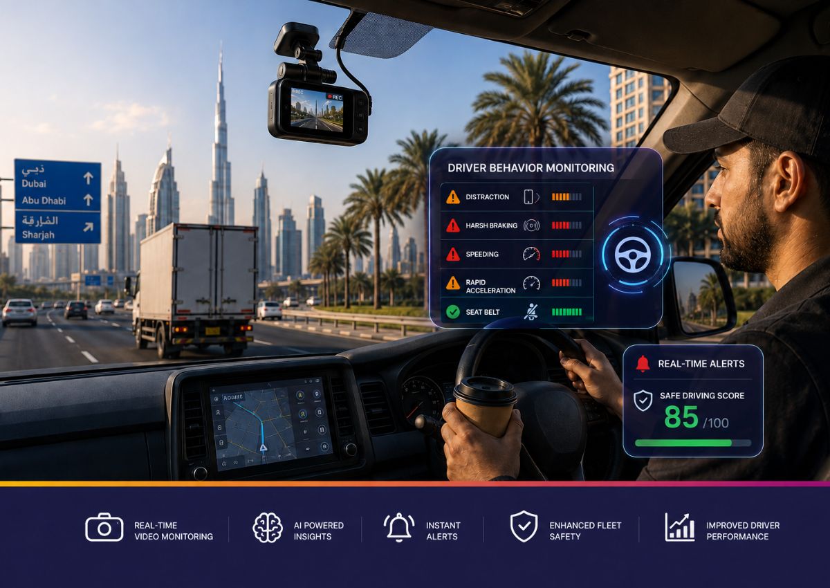 Driver Behavior Monitoring UAE How Real-Time Telematics Reduces Fleet Accidents