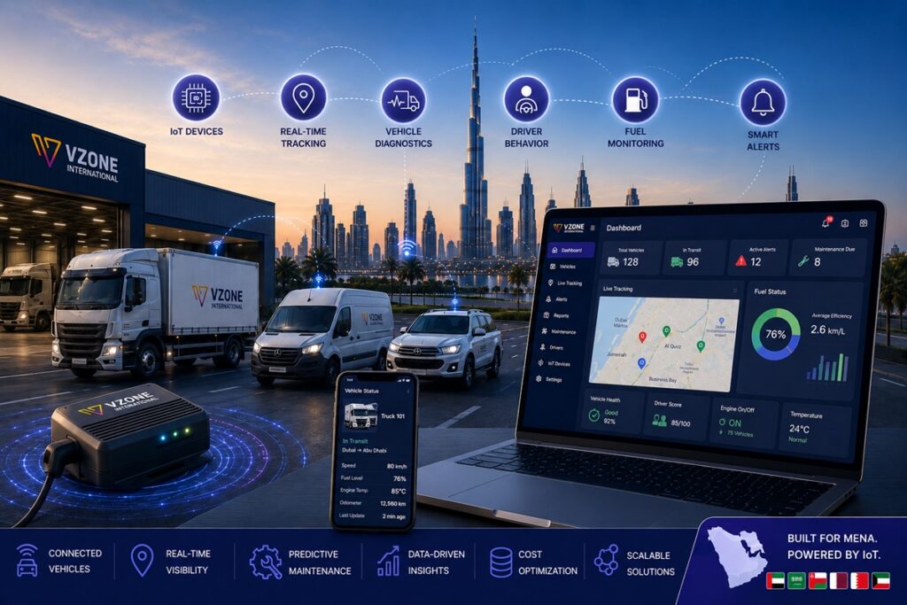 IoT Fleet Management UAE: How Connected Vehicles Are Transforming Operations