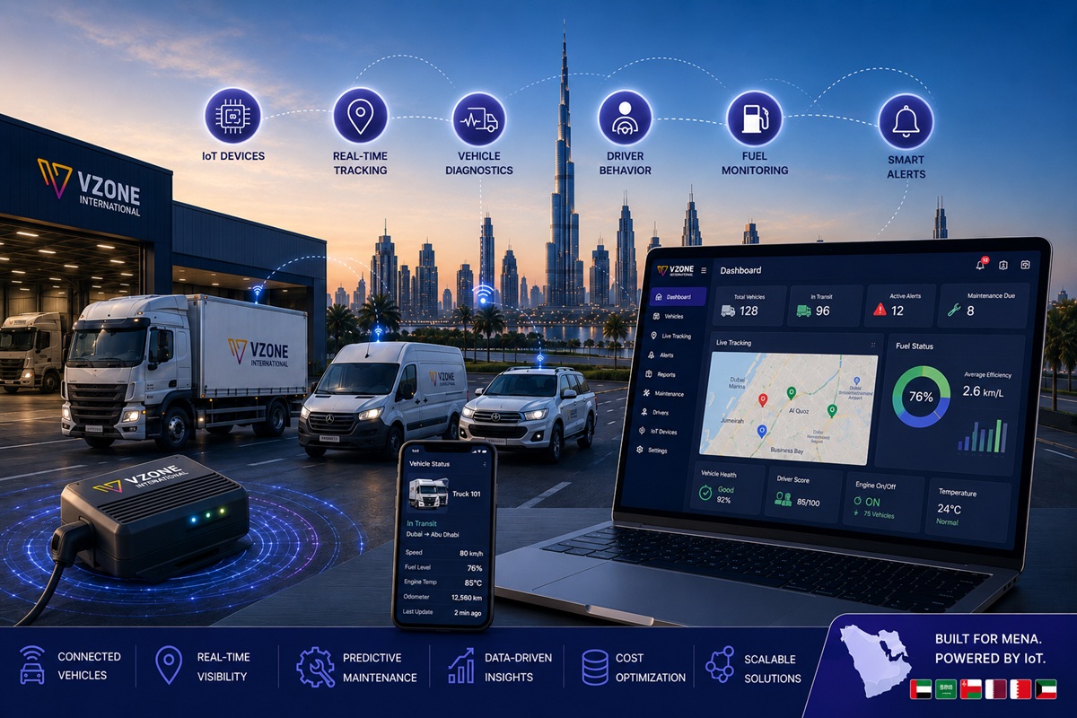 IoT Fleet Management UAE: How Connected Vehicles Are Transforming Operations