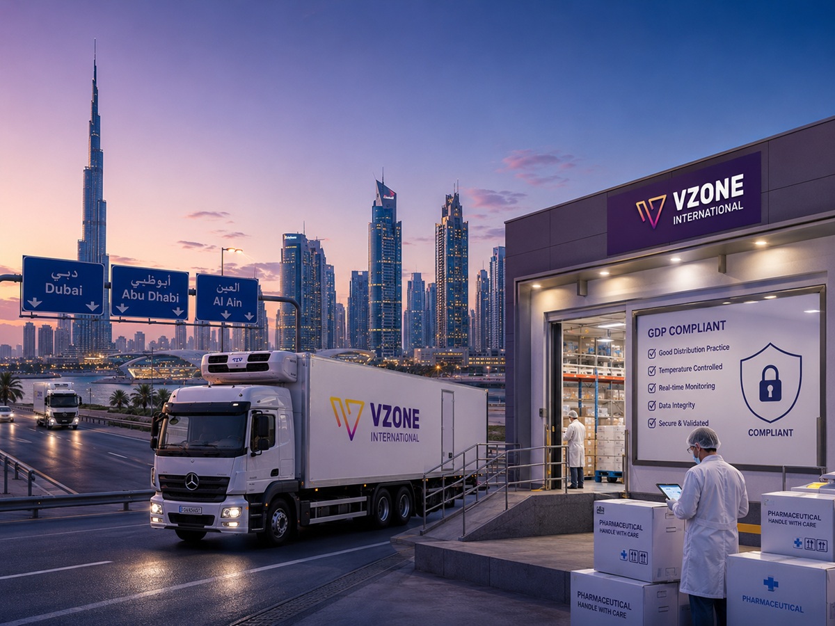 Cold Chain Temperature Monitoring for Pharmaceutical Fleets UAE - GDP Compliance Guide
