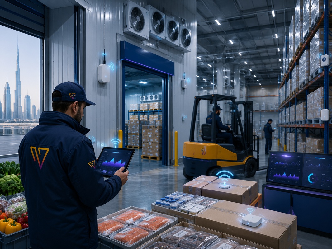 Cold Storage Temperature Monitoring System 247 Facility Protection UAE