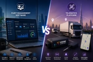 Fleet Management Software vs Telematics Platform UAE, What's the Difference