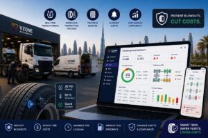 Tyre Management Software for Fleet Vehicles UAE - Prevent Blowouts and Cut Costs