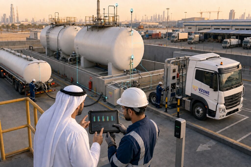 Bulk Fuel Tank Monitoring - Managing Depot-Level Fuel in UAE