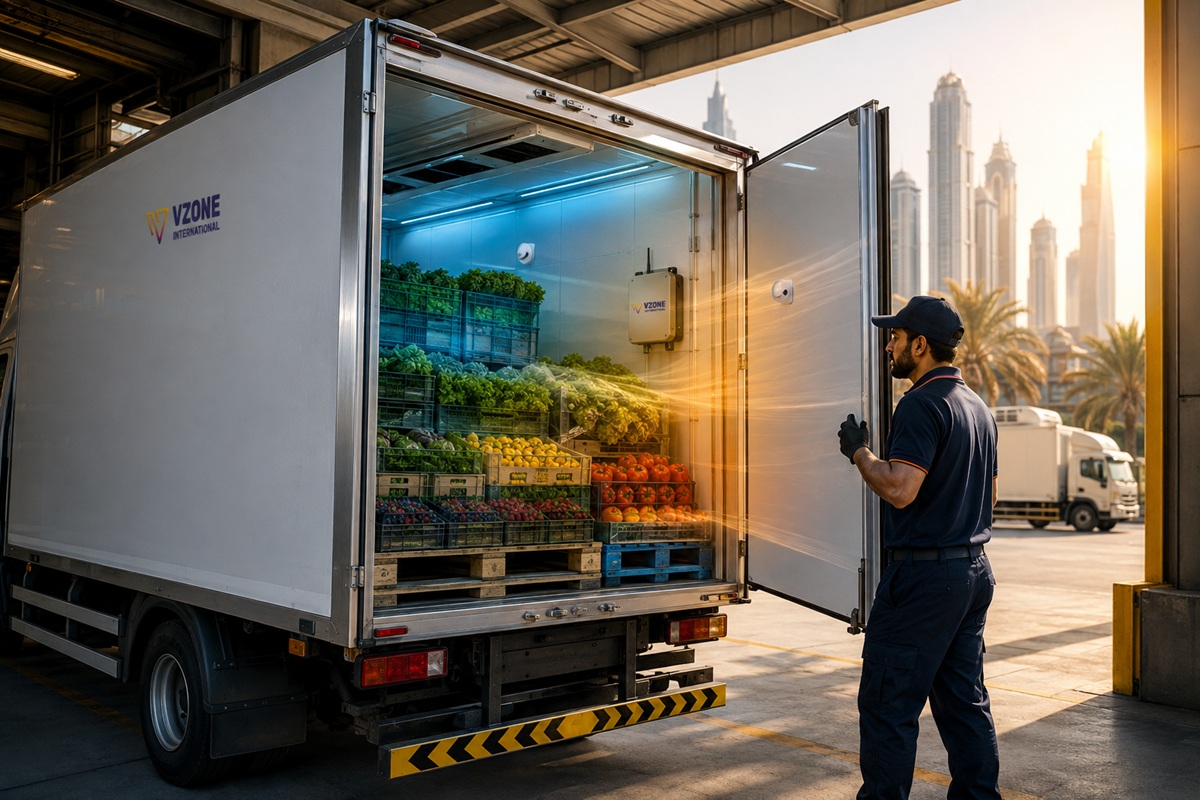 Reefer Temperature Monitoring for Fresh Produce - Managing Warm Zones and Door Openings.