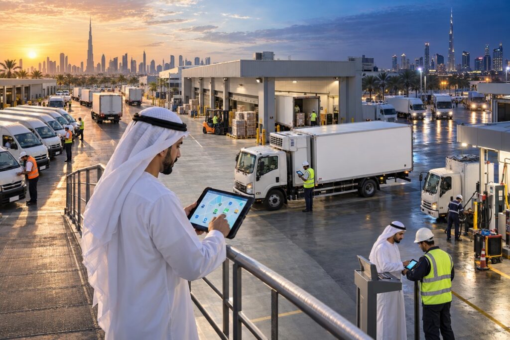 A Day in the Life of a UAE Fleet Manager (And How Technology Simplifies It)