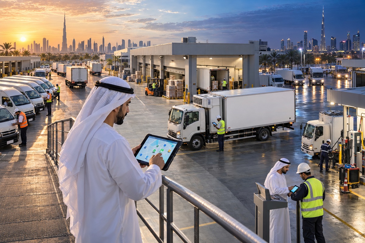 A Day in the Life of a UAE Fleet Manager (And How Technology Simplifies It)