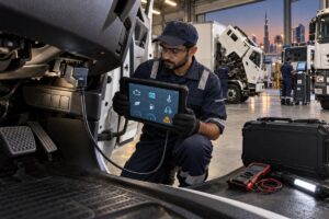 Engine Diagnostics and OBD-II for UAE Fleet Vehicles