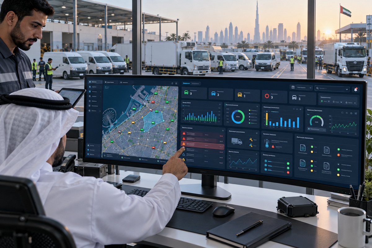 Fleet Management Dashboard: What Every UAE Manager Should See Daily