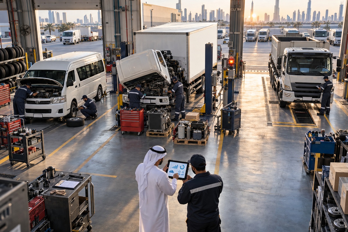 How to Track Fleet Maintenance Costs and Control Budget Overruns in UAE