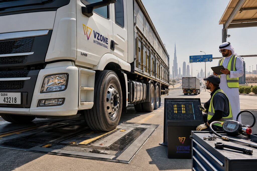 Tire Management Software for Fleet Vehicles - Preventing Blowouts in UAE