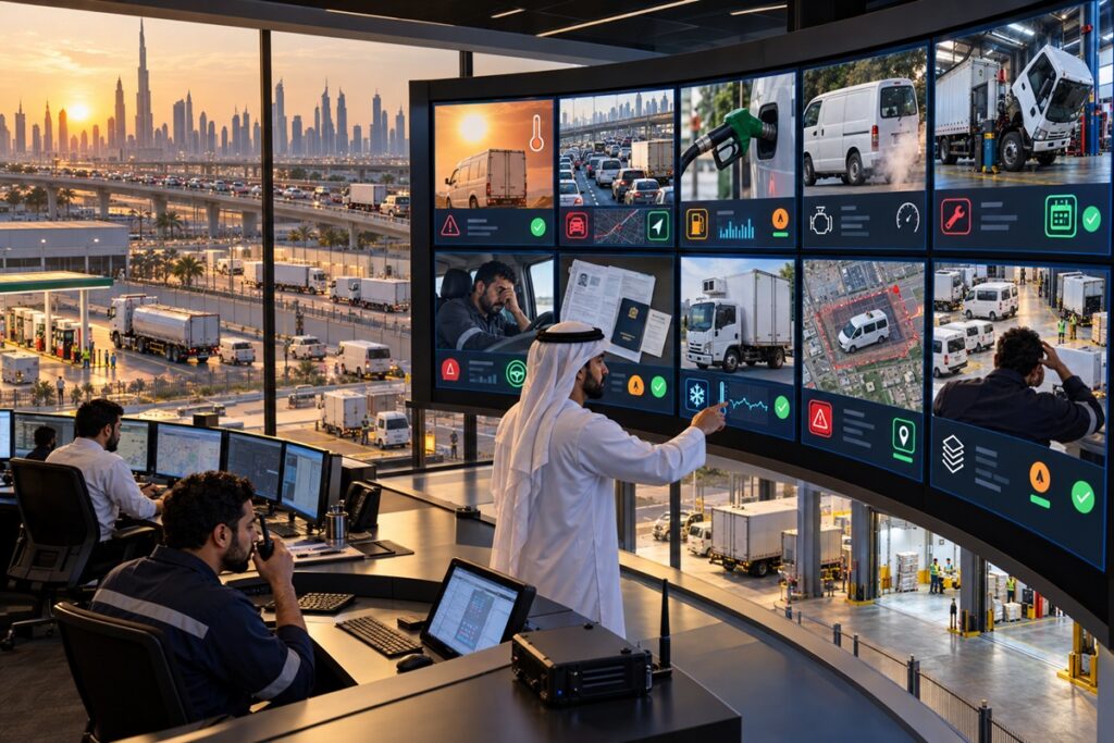 Top 10 Fleet Management Challenges in UAE (And How to Solve Them)