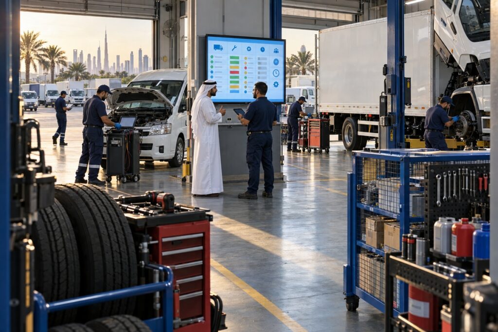 Workshop Management for Fleet Operators - Complete UAE Guide